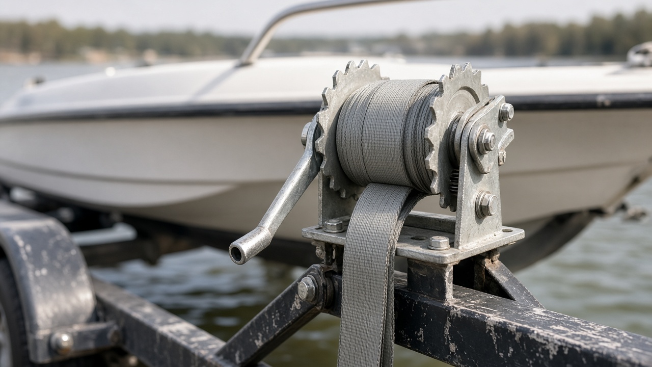 Boat Trailer Winch — Heavy Duty