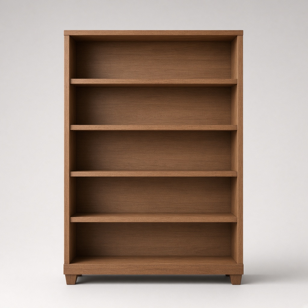 5-Tier Wooden Bookshelf