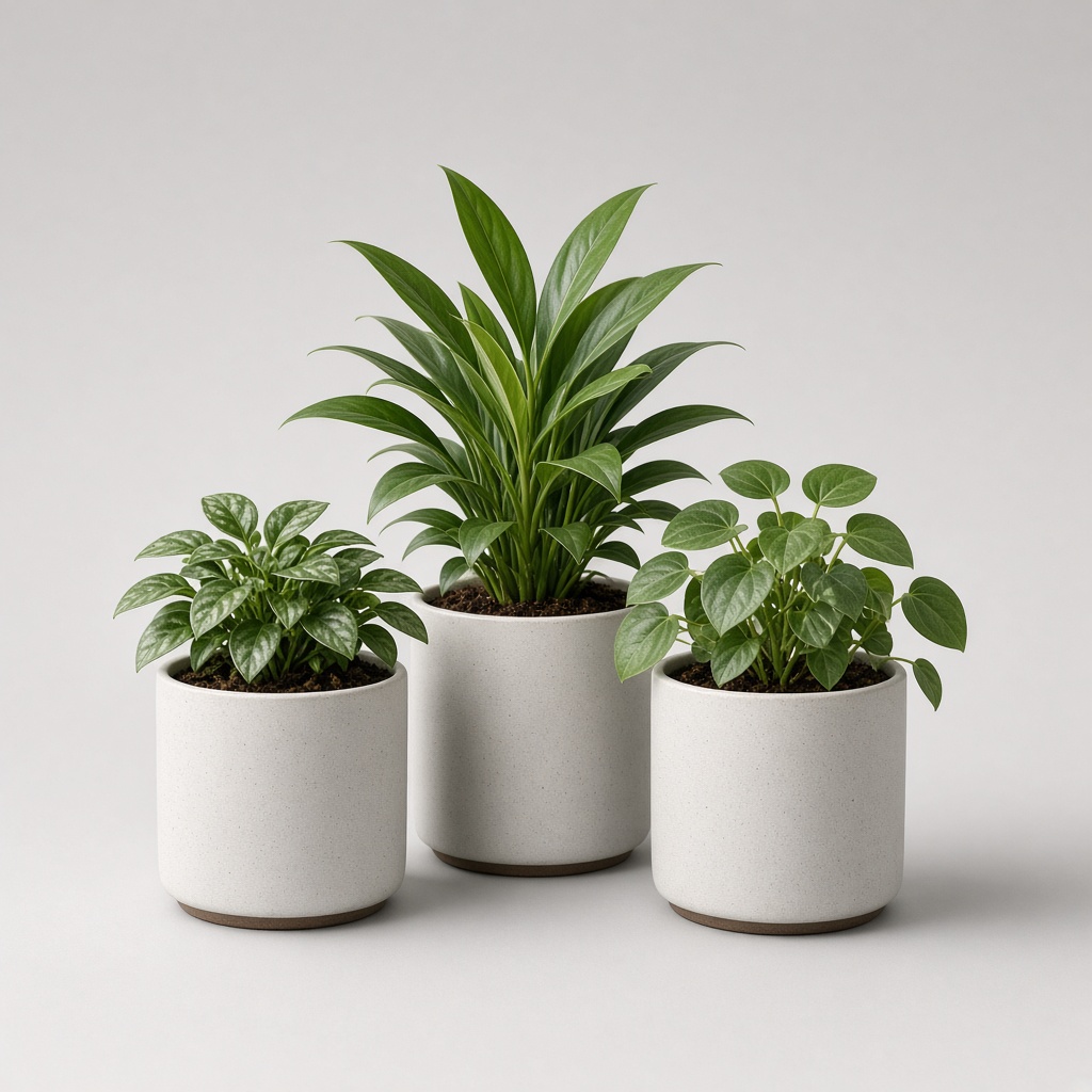Potted Plants Bundle (3 Pieces)