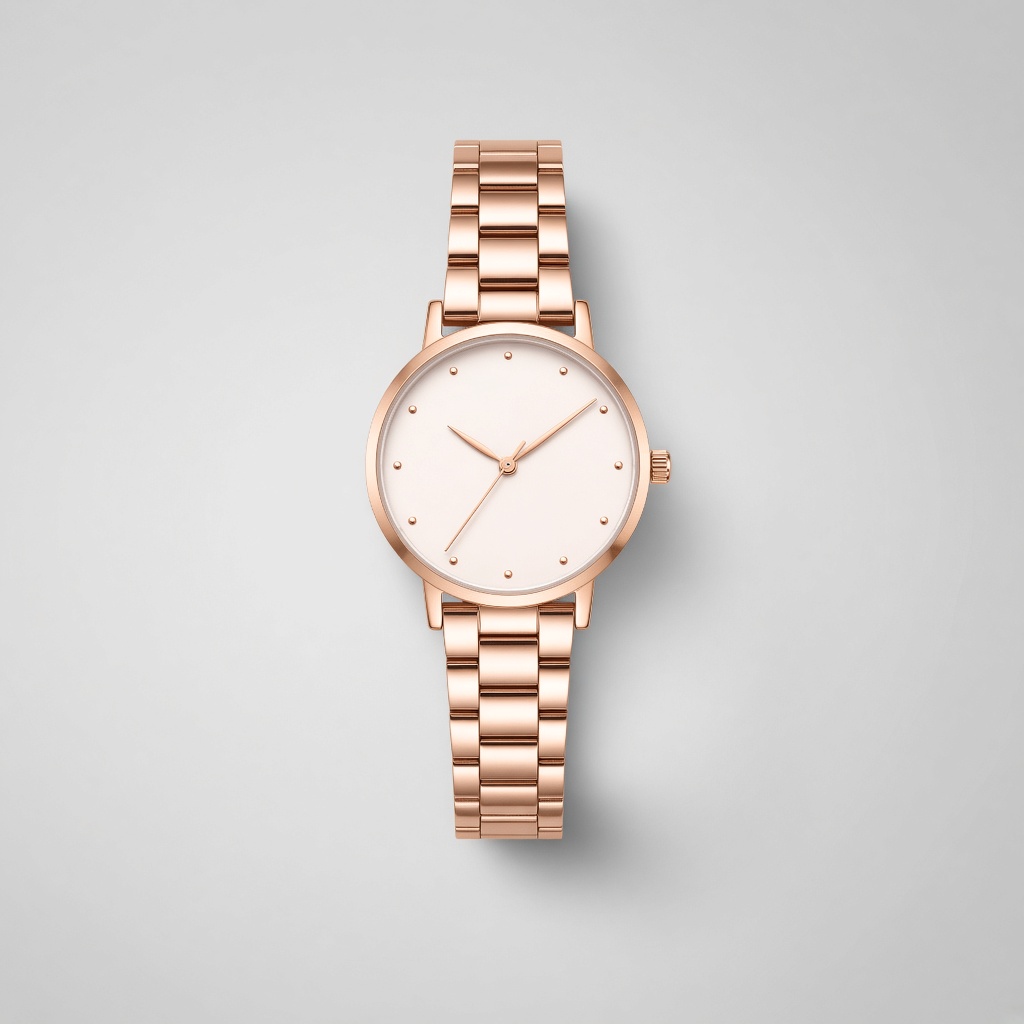 Women's Rose Gold Wristwatch