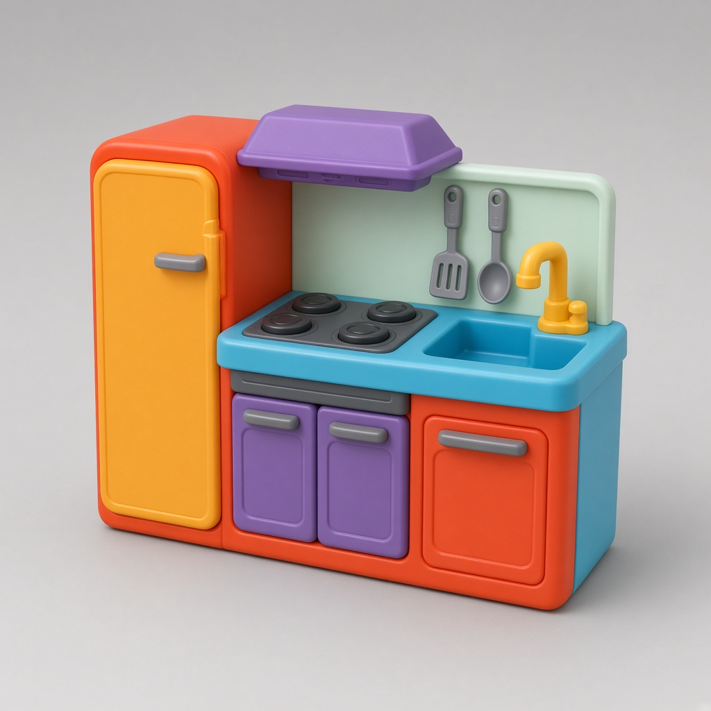 Toy Kitchen Playset