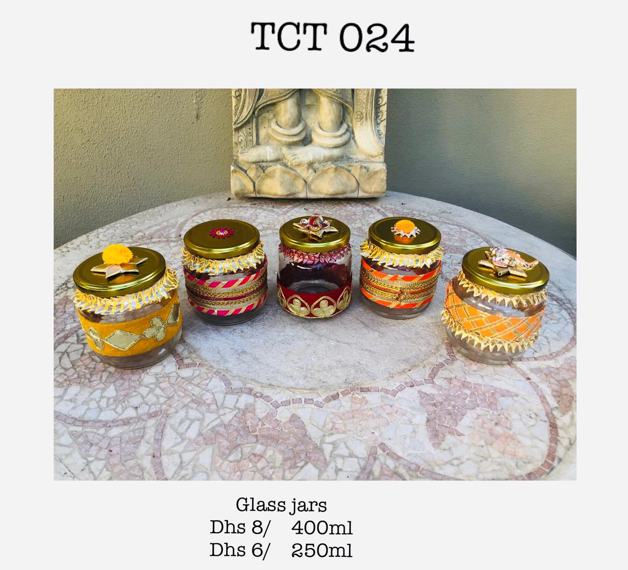 Glass jars