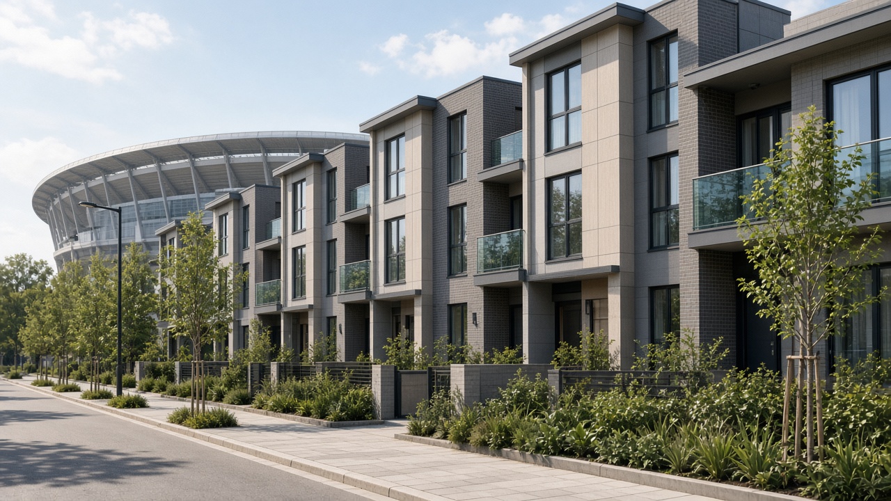 Townhouse near Sports City Oval